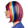 Paruka multicolor dámská krátká